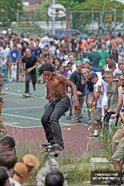 2012 emerica wild in the streets in detroit michigan skateboarding event